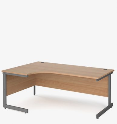Contract 25 Range Cantilever Radial Desks - Office Furniture in London